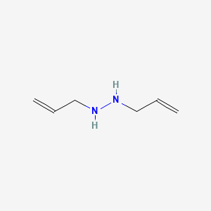 molecular formula C6H12N2 B1215290 1,2-Diallylhydrazine CAS No. 26072-79-7