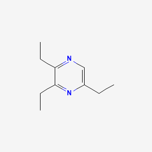 molecular formula C10H16N2 B1215295 Triethylpyrazine CAS No. 38028-82-9