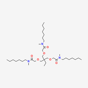 molecular formula C36H71N3O6 B1215301 钠离子载体 I CAS No. 61183-76-4