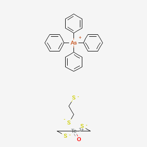 B1215322 Tetraphenylarsonium oxotechnetiumbis(ethanedithiolate) CAS No. 70177-06-9