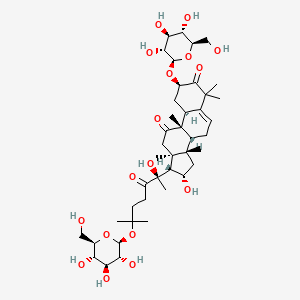 molecular formula C42H66O17 B1215323 Cucurbitacin R 2,25-diglucoside CAS No. 72384-23-7
