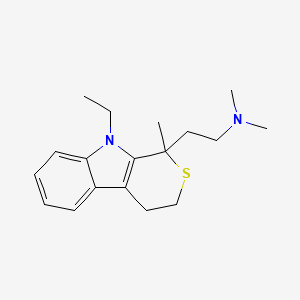 molecular formula C18H26N2S B1215340 Tandamine CAS No. 42408-80-0