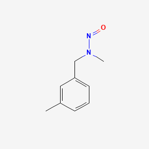molecular formula C9H12N2O B1215342 N-Nitroso-N-(3-methylbenzyl)methylamine CAS No. 62783-49-7