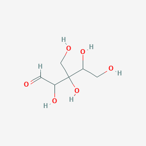 molecular formula C6H12O6 B1215360 3-c-(Hydroxymethyl)pentose CAS No. 99247-35-5