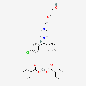 molecular formula C33H49CaClN2O6 B1215429 Sedocalaine CAS No. 79084-79-0