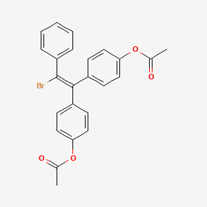 molecular formula C24H19BrO4 B1215438 Ovobrene CAS No. 6192-24-1
