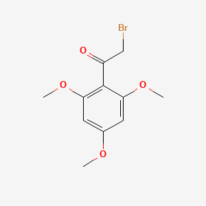 molecular formula C11H13BrO4 B1215443 2-Bromo-1-(2,4,6-trimethoxyphenyl)ethanone CAS No. 54109-15-8