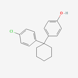 4-[1-(4-Chlorophenyl)cyclohexyl]phenol