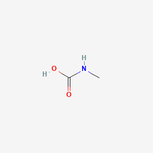 molecular formula C2H5NO2 B1215457 Methylcarbamic acid CAS No. 6414-57-9