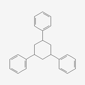 molecular formula C24H24 B1215471 1,3,5-Triphenylcyclohexane CAS No. 28336-57-4