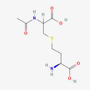 molecular formula C9H16N2O5S B1215498 N-Acetylcystathionine CAS No. 20619-80-1