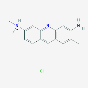 molecular formula C16H18ClN3 B1215513 Coriphosphine O CAS No. 5409-37-0