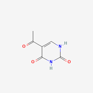 molecular formula C6H6N2O3 B1215520 5-Acetyluracil CAS No. 6214-65-9