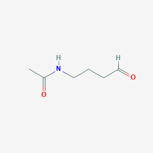 B1215530 4-Acetamidobutanal CAS No. 24431-54-7