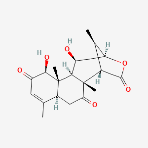 molecular formula C19H24O6 B1215533 尤里马内酯 CAS No. 23062-24-0