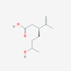 (3R)-6-Hydroxy-3-isopropenyl-heptanoate