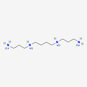 N,N'-bis(3-ammoniopropyl)butane-1,4-diaminium