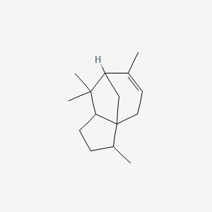 molecular formula C15H24 B1215545 雪松烯 CAS No. 68608-32-2