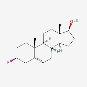 molecular formula C19H29FO B1215555 3beta-Fluoroandrost-5-en-17beta-ol CAS No. 361-79-5