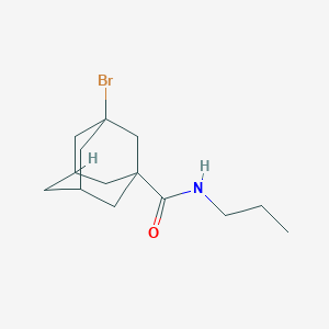 3-bromo-N-propyladamantane-1-carboxamide