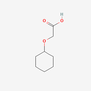 molecular formula C8H14O3 B1215574 2-(Cyclohexyloxy)acetic acid CAS No. 71995-54-5