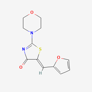 5-(Furan-2-ylmethylene)-2-morpholinothiazol-4(5H)-one