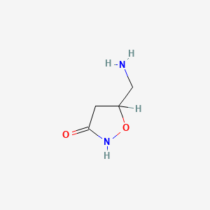 molecular formula C4H8N2O2 B1215588 二氢毒蝇蕈醇 CAS No. 72241-46-4