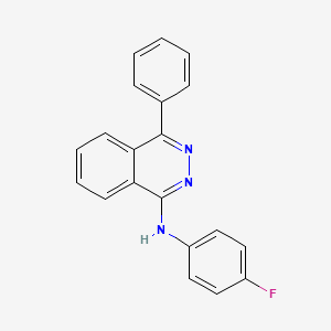 N-(4-fluorophenyl)-4-phenylphthalazin-1-amine