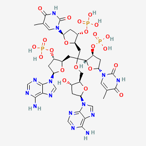 molecular formula C40H51N14O22P3 B1215592 d(T-A-A-T) CAS No. 80460-62-4