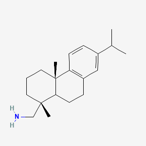 molecular formula C20H31N B1215639 Leelamine 