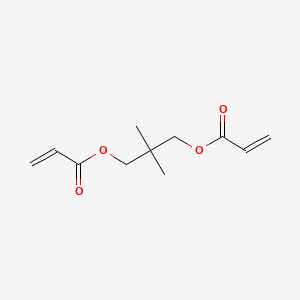 molecular formula C11H16O4<br>CH2CHCOOCH2C(CH3)2CH2OCOCHCH2<br>C11H16O4 B1215655 Neopentyl glycol diacrylate CAS No. 2223-82-7