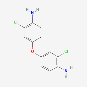 molecular formula C12H10Cl2N2O B1215660 3,3'-Dichloro-4,4'-diaminodiphenyl ether CAS No. 28434-86-8