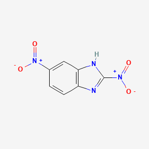 molecular formula C7H4N4O4 B1215694 2,5-Dinitrobenzimidazole CAS No. 83167-05-9