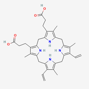 molecular formula C34H40N4O4 B1215707 Protoporphyrinogen CAS No. 7412-77-3