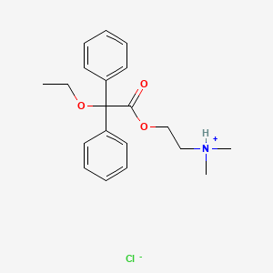 molecular formula C20H26ClNO3 B1215721 雌二醇 CAS No. 2424-75-1