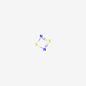 molecular formula N2S2 B1215722 Disulfur dinitride CAS No. 25474-92-4