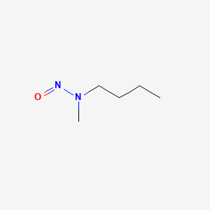 molecular formula C5H12N2O B1215730 Nitrosomethyl-N-butylamine CAS No. 7068-83-9