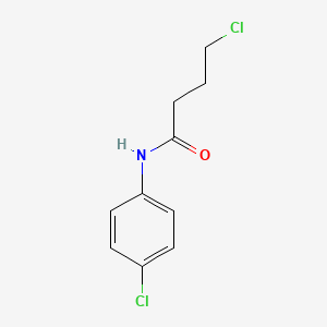 molecular formula C10H11Cl2NO B12157468 4-chloro-N-(4-chlorophenyl)butanamide 