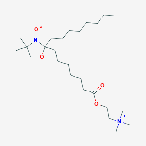 B1215773 8-Doxylpalmitoylcholine CAS No. 55620-99-0