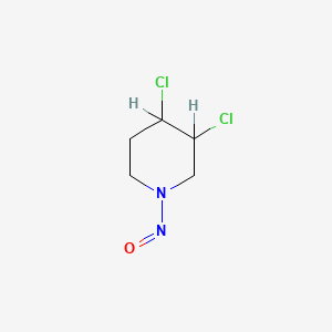 molecular formula C5H8Cl2N2O B1215796 3,4-Dichloronitrosopiperidine CAS No. 57541-72-7