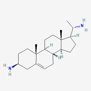 molecular formula C21H36N2 B1215802 Irehdiamine A CAS No. 3614-57-1