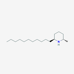 molecular formula C17H35N B1215803 Solenopsin A CAS No. 35285-25-7