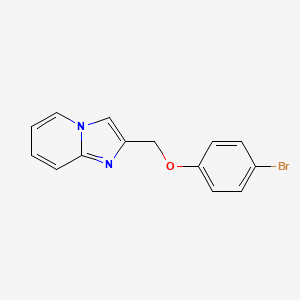 2-[(4-Bromophenoxy)methyl]imidazo[1,2-a]pyridine