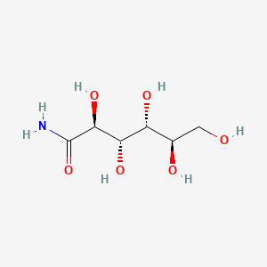 molecular formula C6H13NO6 B1215839 Mannonic amide CAS No. 27022-42-0