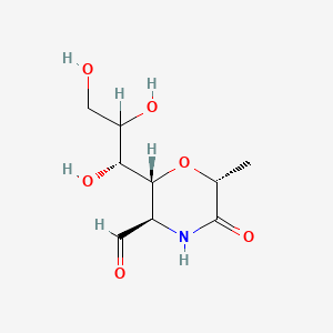 molecular formula C9H15NO6 B1215850 Muramic lactam CAS No. 35477-93-1