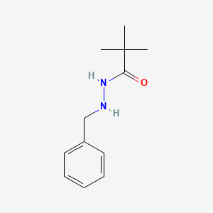 molecular formula C12H18N2O B1215872 Pivhydrazine CAS No. 306-19-4