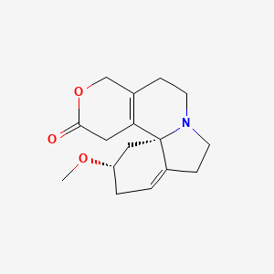 molecular formula C16H21NO3 B1215878 Dihydro-beta-erythroidine CAS No. 23255-54-1