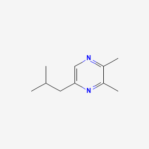 molecular formula C10H16N2 B1215905 5-Isobutyl-2,3-dimethylpyrazine CAS No. 54410-83-2