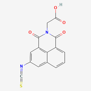 B1215923 5-Isothiocyanatoalrestatin CAS No. 103904-10-5
