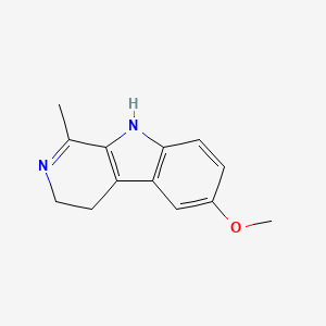molecular formula C13H14N2O B1215932 6-甲氧基哈马兰 CAS No. 3589-73-9